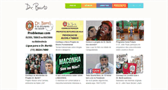 Desktop Screenshot of drbarto.com.br