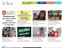 Tablet Screenshot of drbarto.com.br